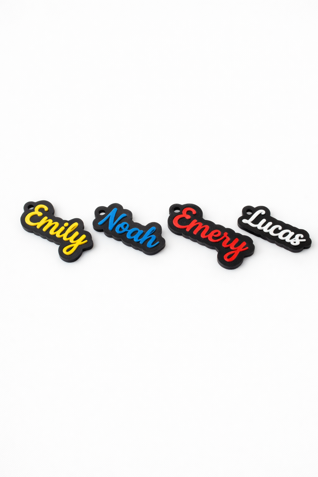 Personalized 3D Name Keychain (2-Tone Layered)